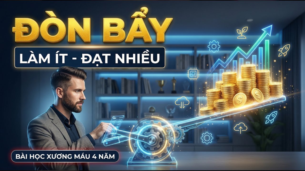 Đừng Làm Việc Chăm Chỉ, Hãy Làm Việc Khôn Ngoan: Bài Học 4 Năm Đúc Kết.
