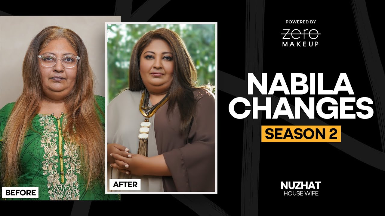 A jaw-dropping transformation by Nabila!
