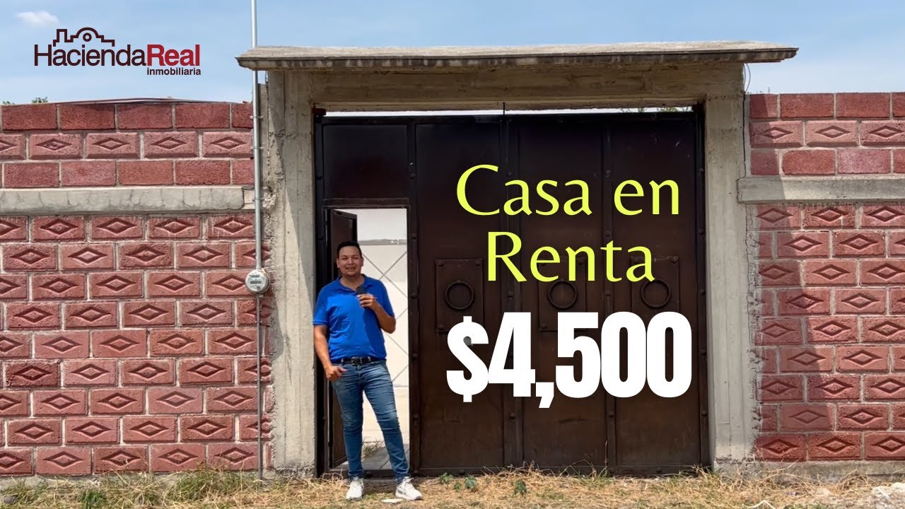 *** NO DISPONIBLE*** CASA EN RENTA 🏡 en Cuautla Morelos / Precio $4,500. Mensual