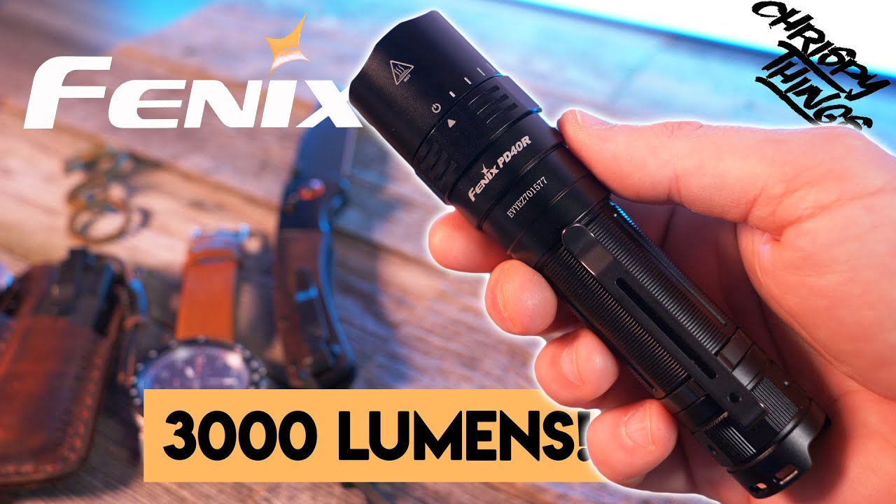 Fenix PD40R V2: 3000 lumen POWERHOUSE with new Mechanical Dial!