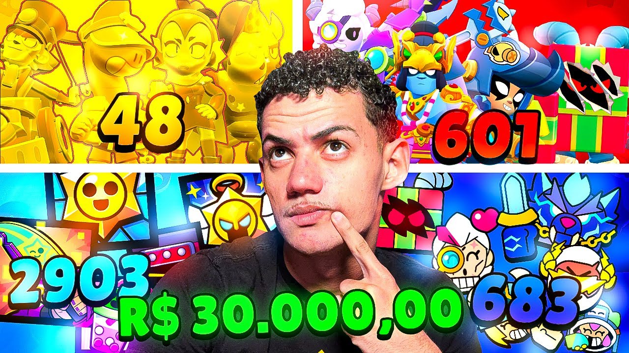 MINHA CONTA em 2025 depois DE GASTAR R$30.000 no JOGO!