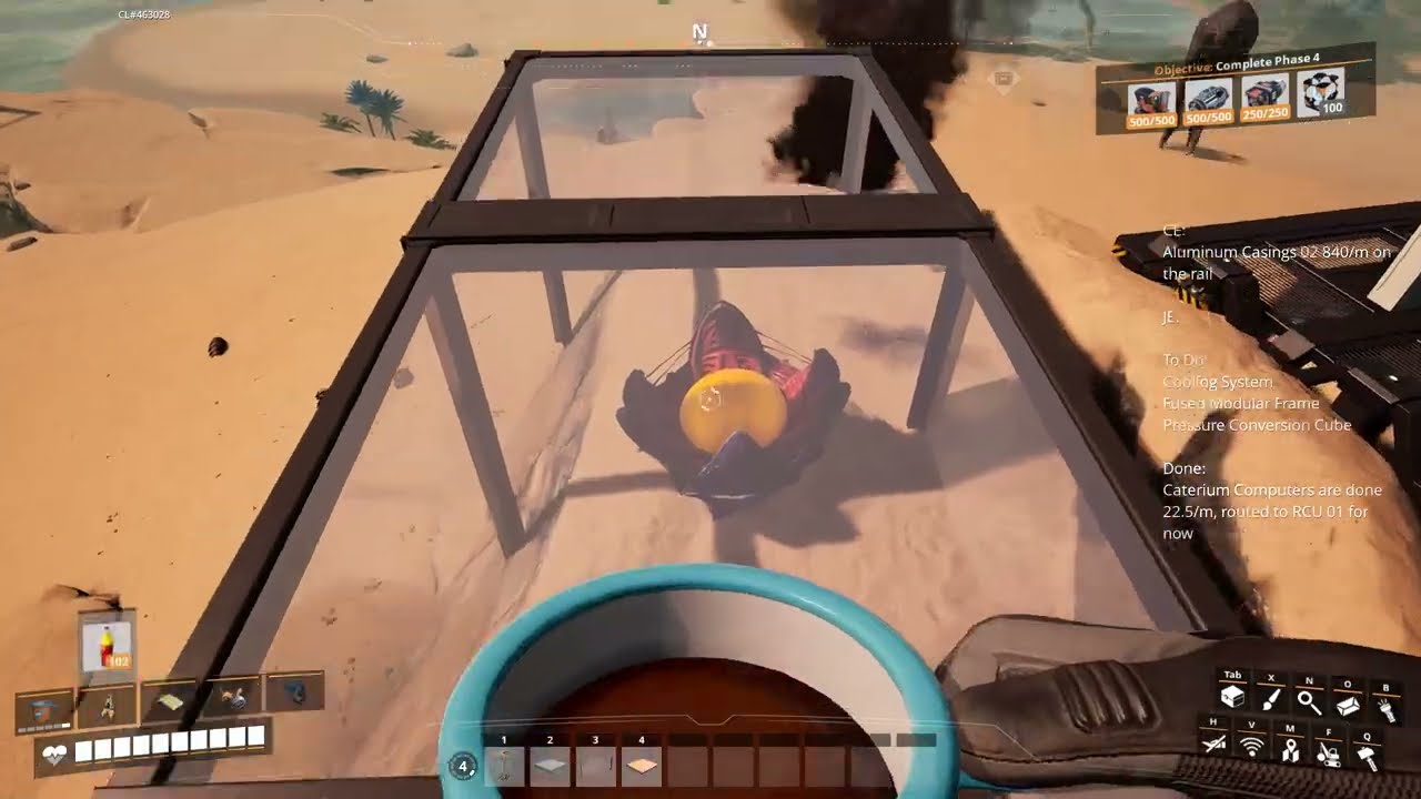 Satisfactory how I deal with Flying Crab Hatchers