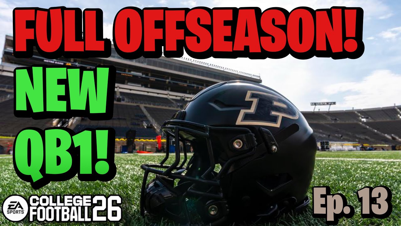 #1 Transfer Portal Class?! | Purdue Dynasty Rebuild ep.13 CFB26