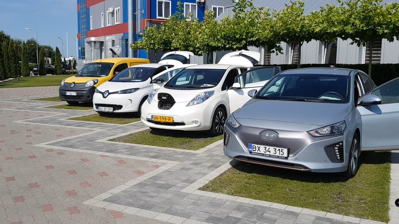 Hyundai Ioniq Electric, Renault Zoe, Nissan Leaf 30kw, Renault Kangoo Z.E.