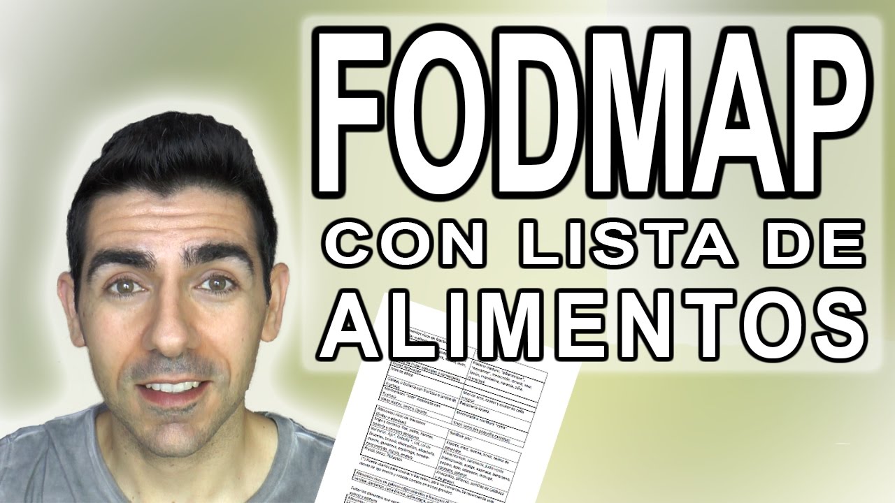 DIETA FODMAP CON LISTA DE ALIMENTOS | Para recuperarse de Colon Irritable SII y Helicobacter Pylori