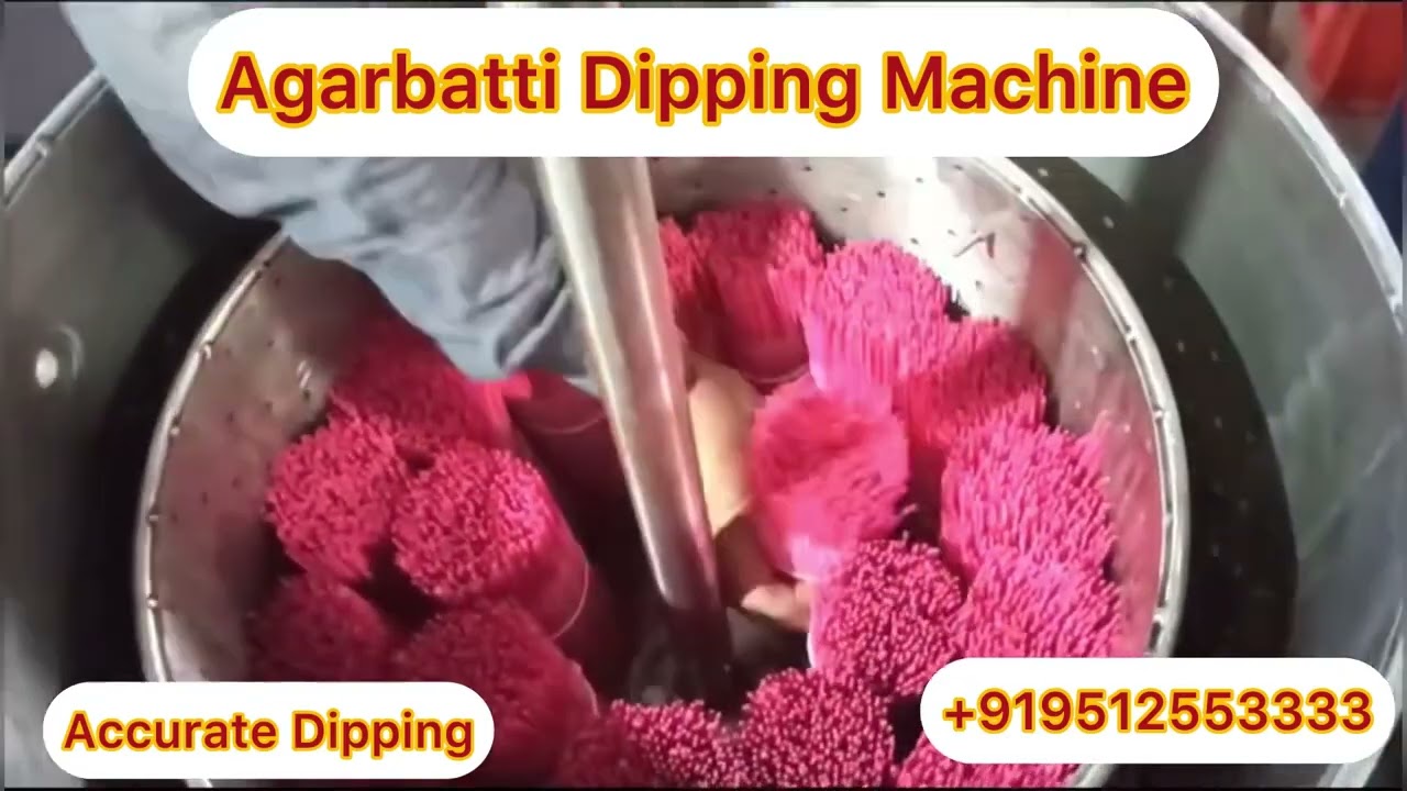 Incense Dipping Machine | Agarbatti Perfume Machine | Scented Agarbatti Making Machine|+919512553333