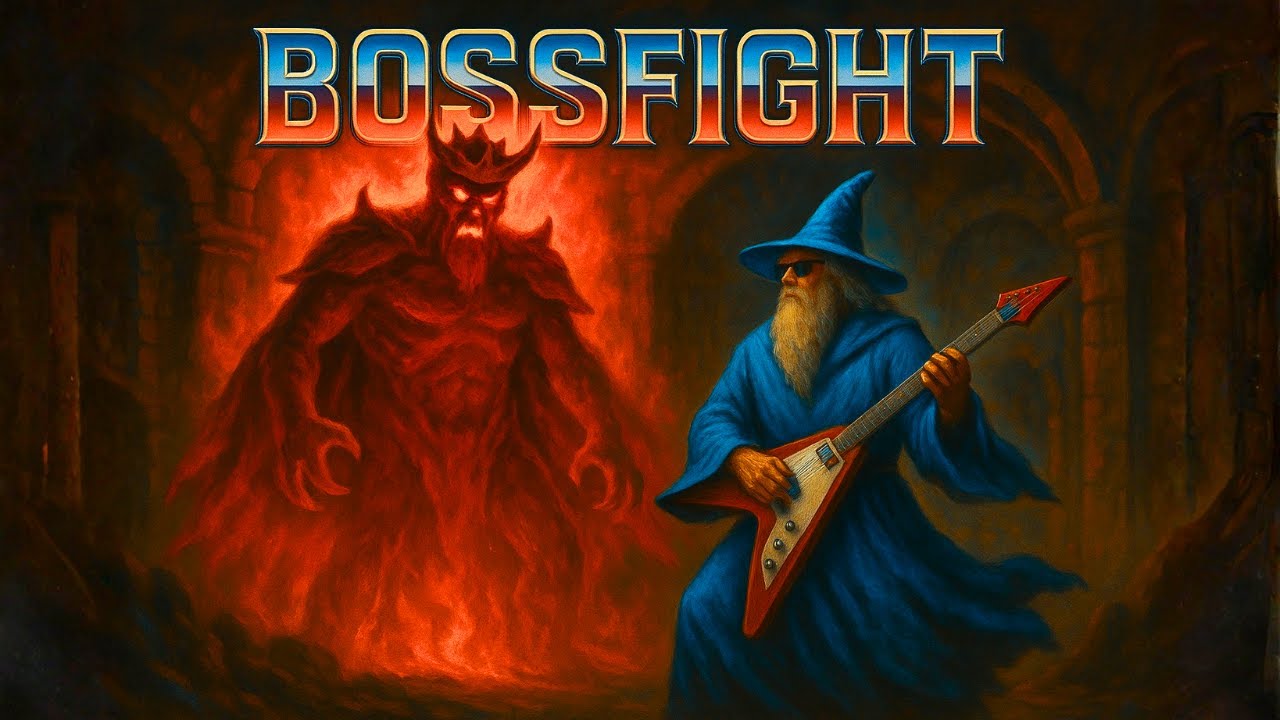Music to Fight the Boss | Epic Heavy Metalwave and Retro Synth Fantasy
