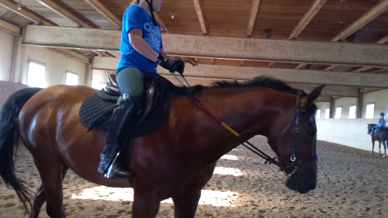 Horseback Riding Zosia and Maia