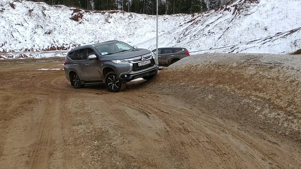 Pajero sport QX 2017 offroad test