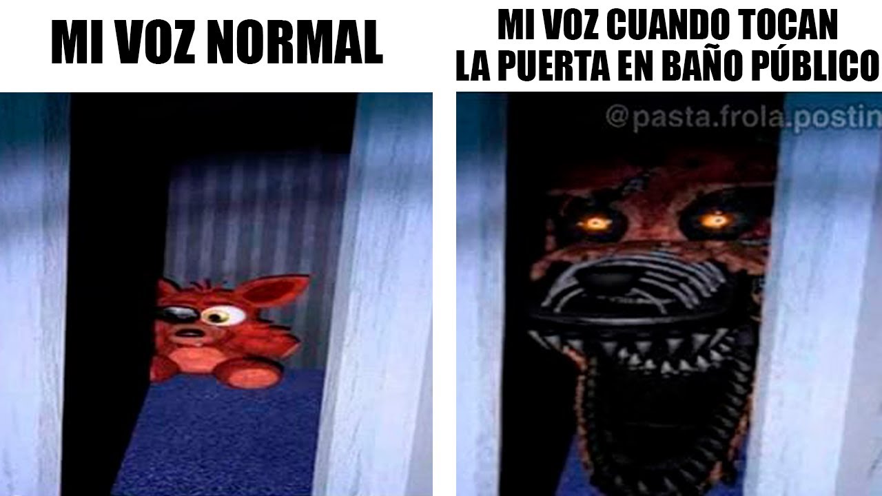 MEMES DE FIVE NIGHTS AT FREDDY'S