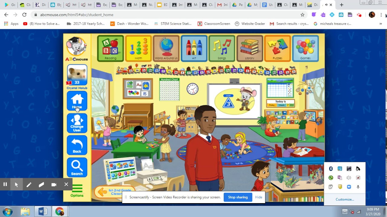 How to access ABC mouse using Class Link