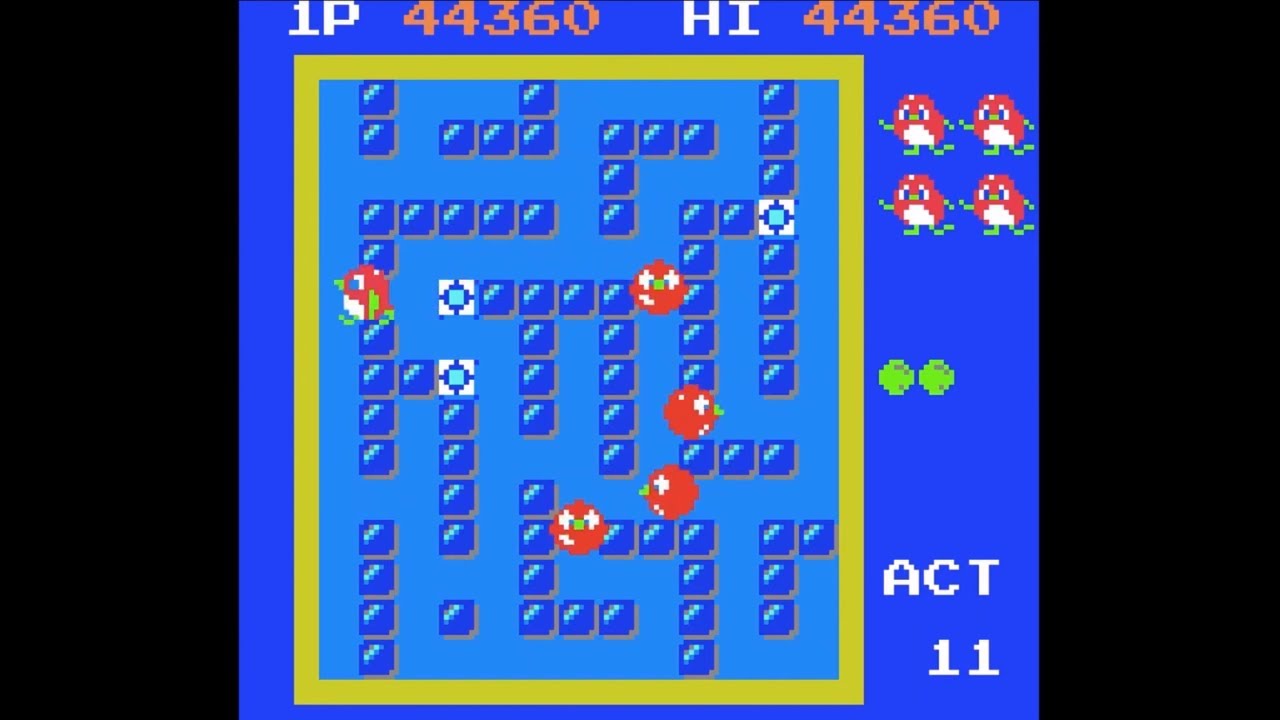 Pengo Longplay (Game Gear Version)