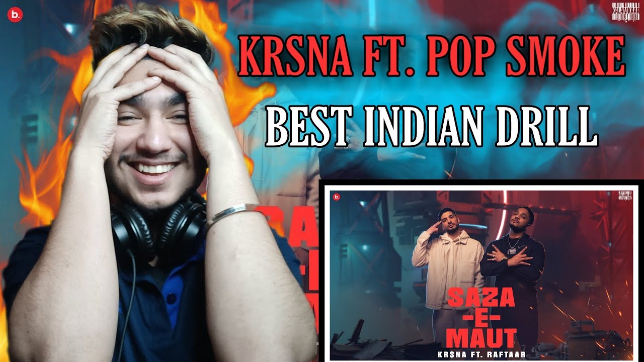 KR$NA Ft. RAFTAAR - Saza-E-Maut | Official Music Video  | REACTION | PROFESSIONAL MAGNET |
