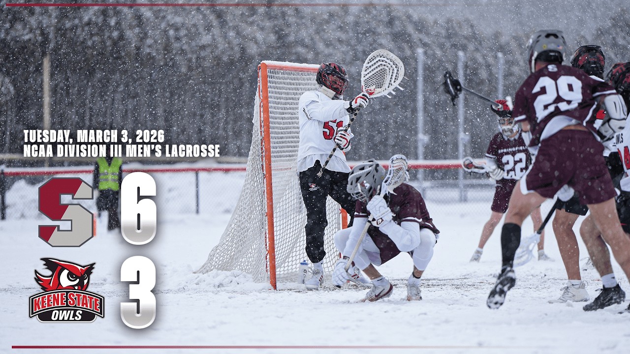Keene State Men's Lacrosse Highlights vs. Springfield 3/3/2026