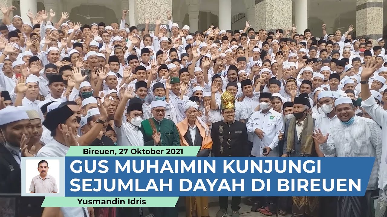 Gus Muhaimin Kunjungi MUDI Samalanga Bireuen