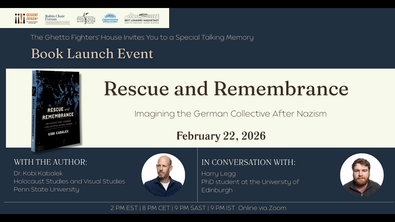 Rescue and Remembrance: Imagining the German Collective After Nazism
