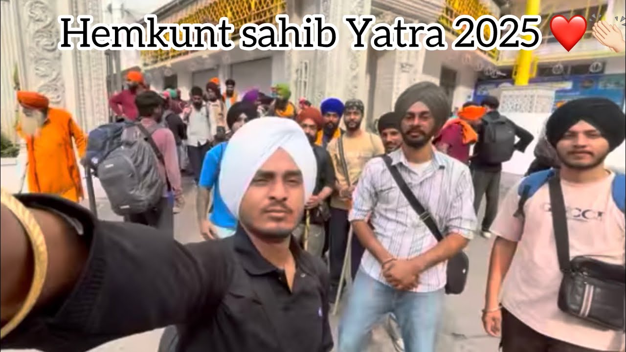 Hemkunt sahib yatra 2025 || ਗੋਬਿੰਦਧਾਮ ਤੱਕ ਦਾ ਸਫ਼ਰ । VLOG-1 