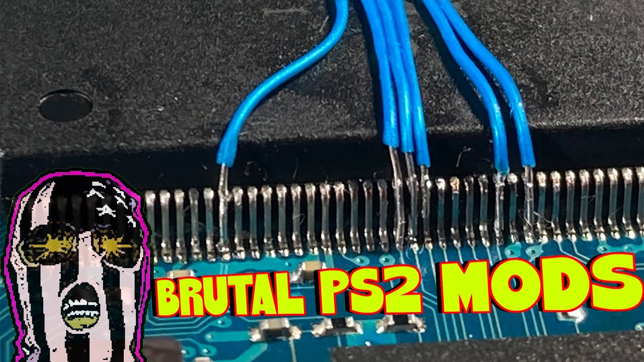 The Hardest Ps2 Modchip install! Slim 9000x