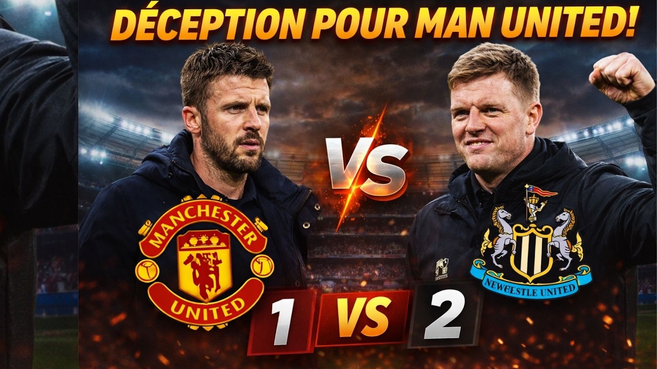 Défaite surprise de Manchester United à Newcastle