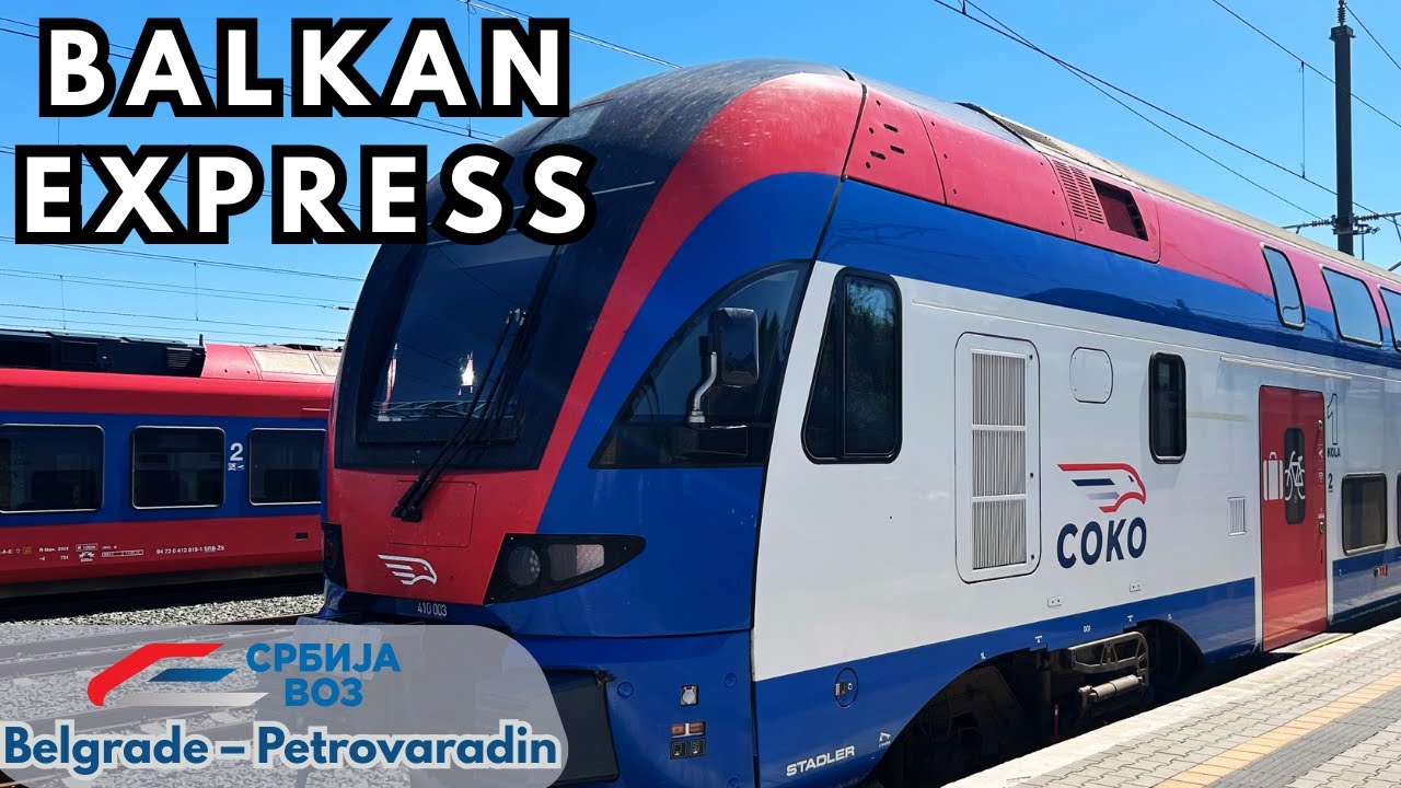 Самый быстрый поезд на Балканах 🇷🇸 Отчёт о поездке на поезде: Белград – Петроварадин