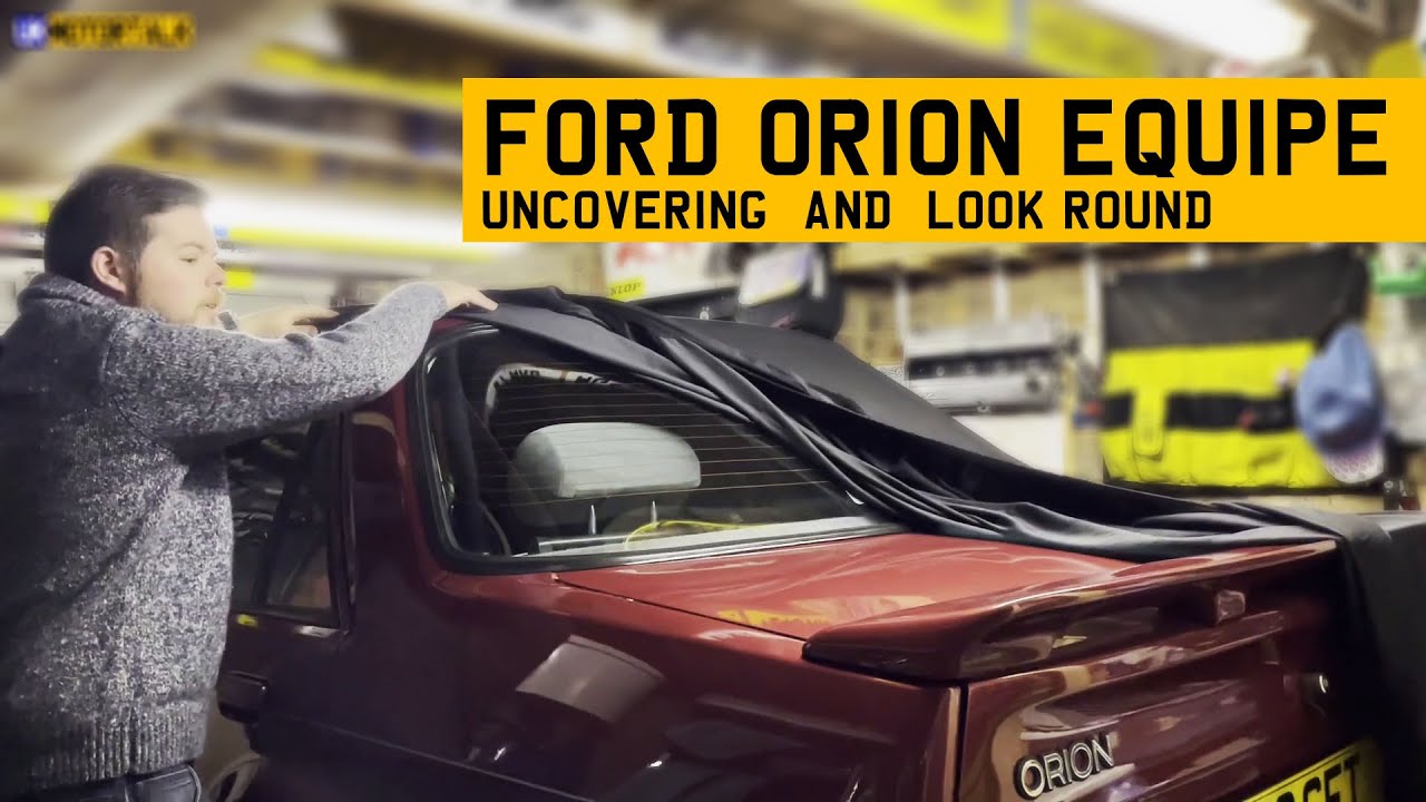 Uncovering my Ford Orion Equipe - Which engine should I build next?