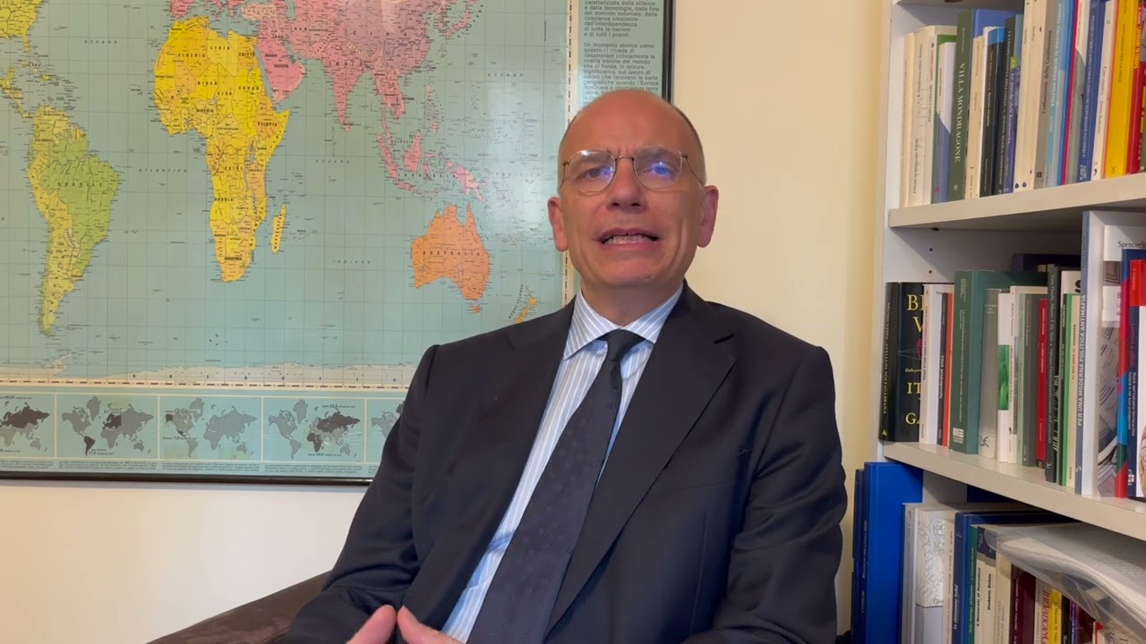Intervento di Enrico Letta al consiglio tematico del 12/05/2025
