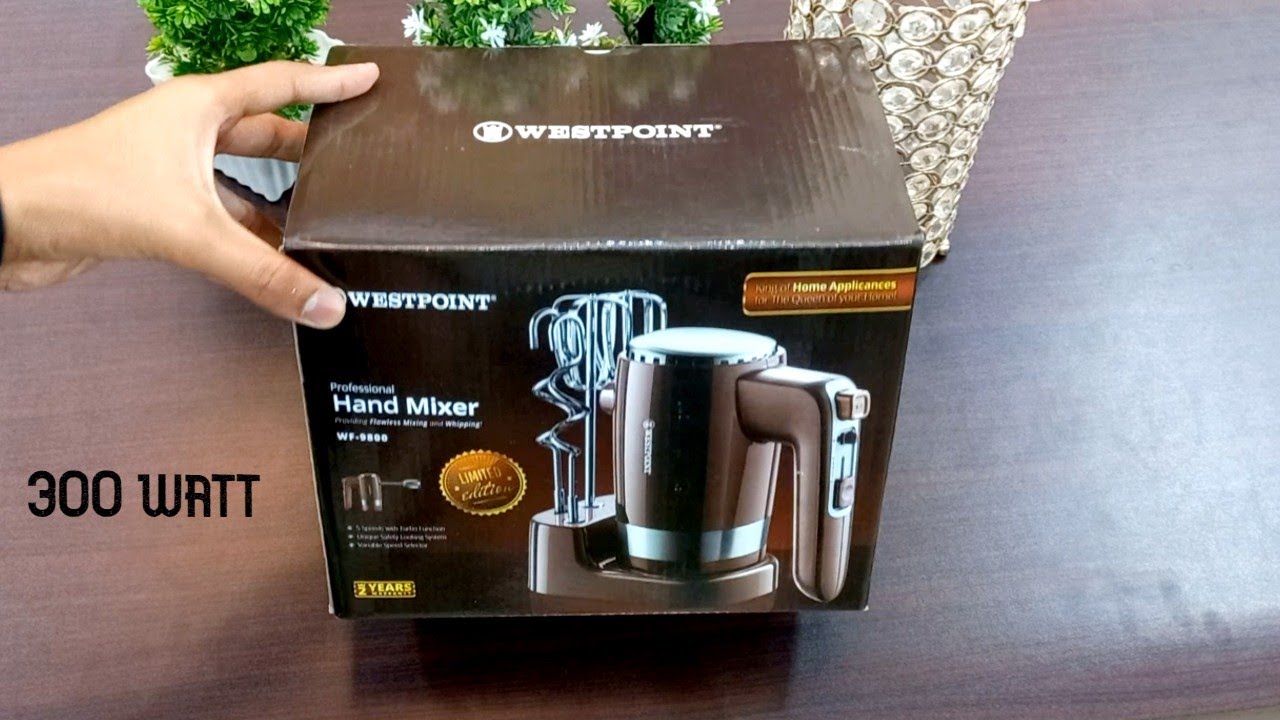 Unboxing Of WESTPOINT Professional Hand Mixer | 300 Watts | WF-9800