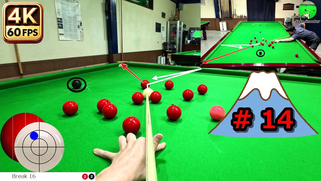 Snooker POV: Fuji Total Clearance! (No.14)