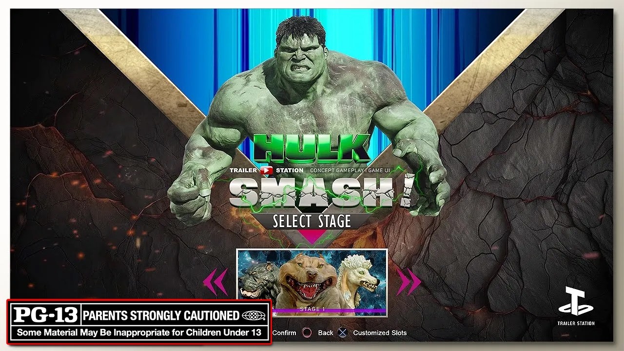 Hulk Smash! Stage 1 with Healthbars