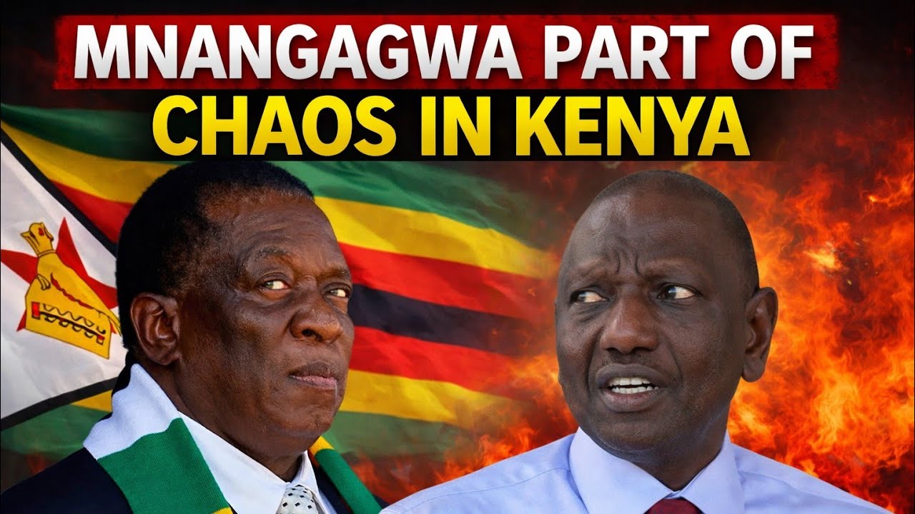 MNANGAGWA CHIVHAYO SUCKED INTO KENYA BIGGEST SCANDAL