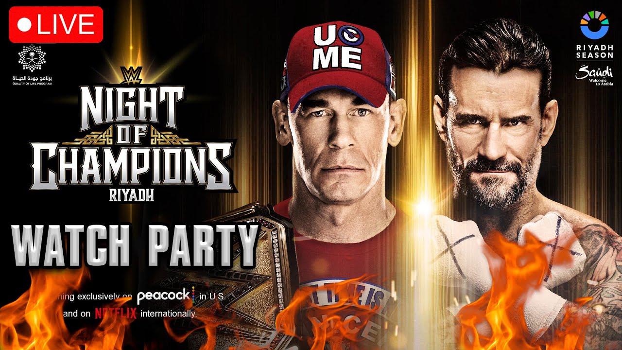 John Cena vs CM Punk! Who Wins The Final Match?! WWE Night Of Champions LIVE Watchalong 6/28/25