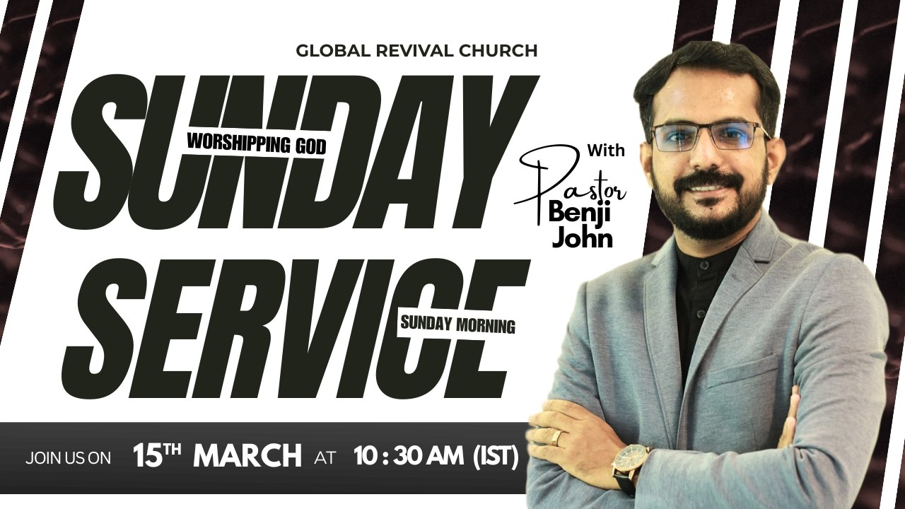 🛑 Supernatural Sunday Service | Mar - 15 - 2026 | Ministered By - Pastor Benji  John | #grctv #live