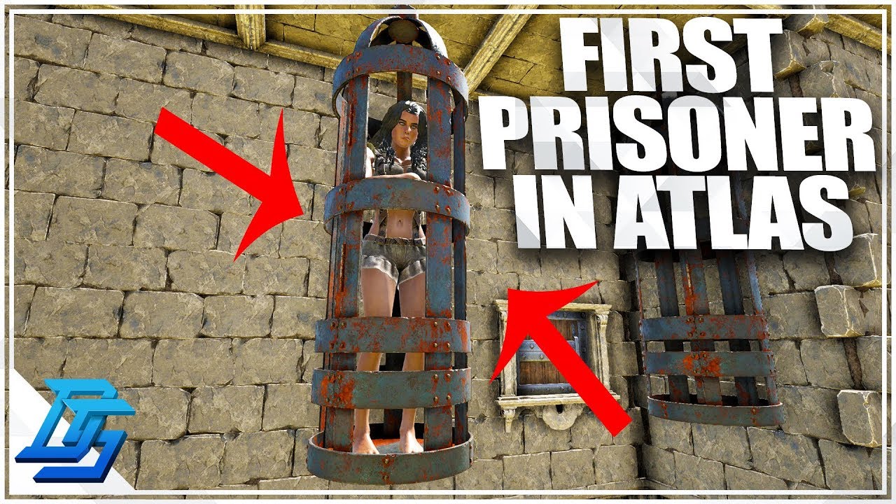 FIRST PRISONER IN ATLAS, CAGE, KIDNAPPING BEGINS! - Atlas Gameplay Part 22
