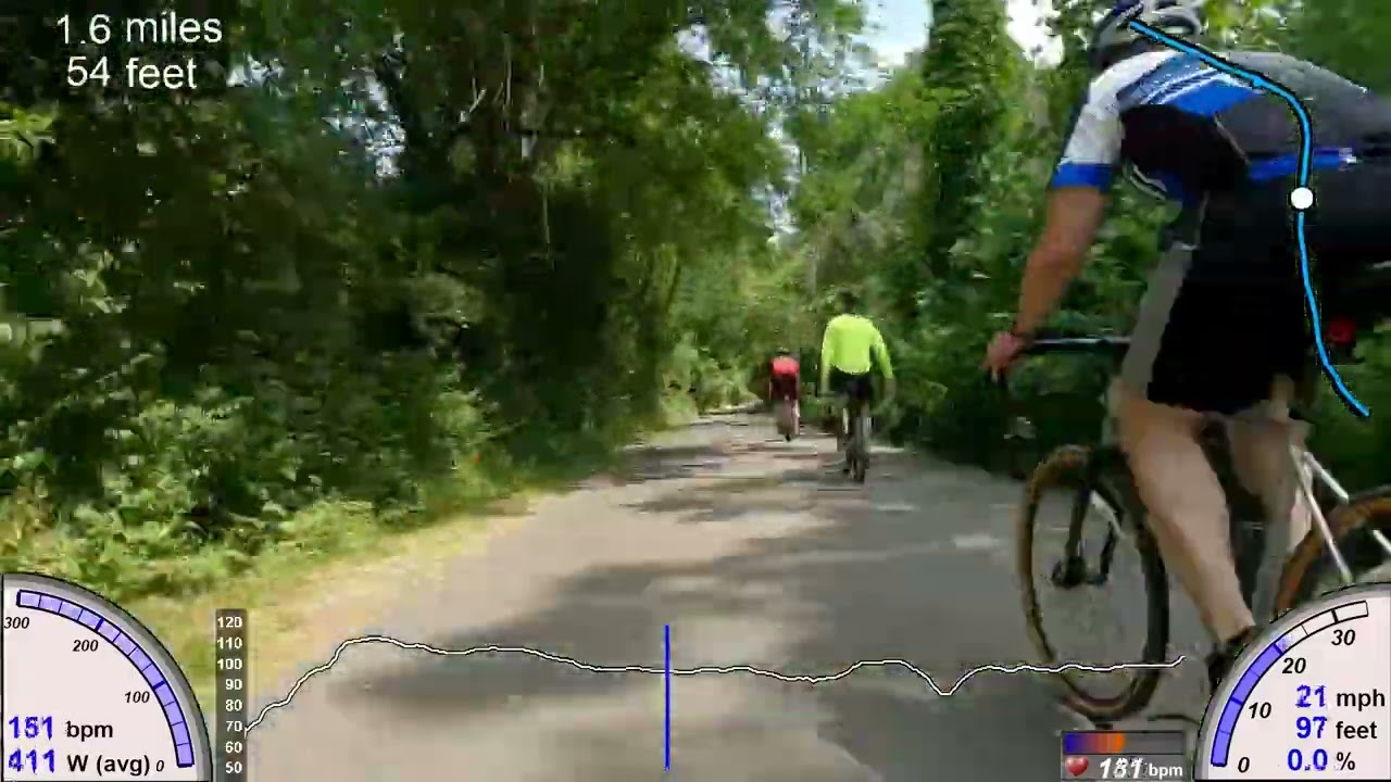Schuylkill River Trail - Conshohocken to Norristown [Time-lapse 5x] (2023-06-04)