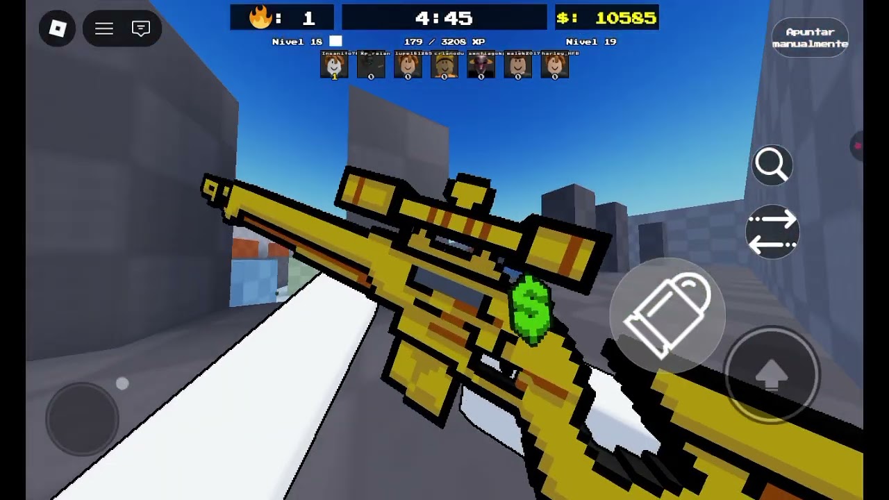 Jugando fps lanzamiento #roblox #fpsgames