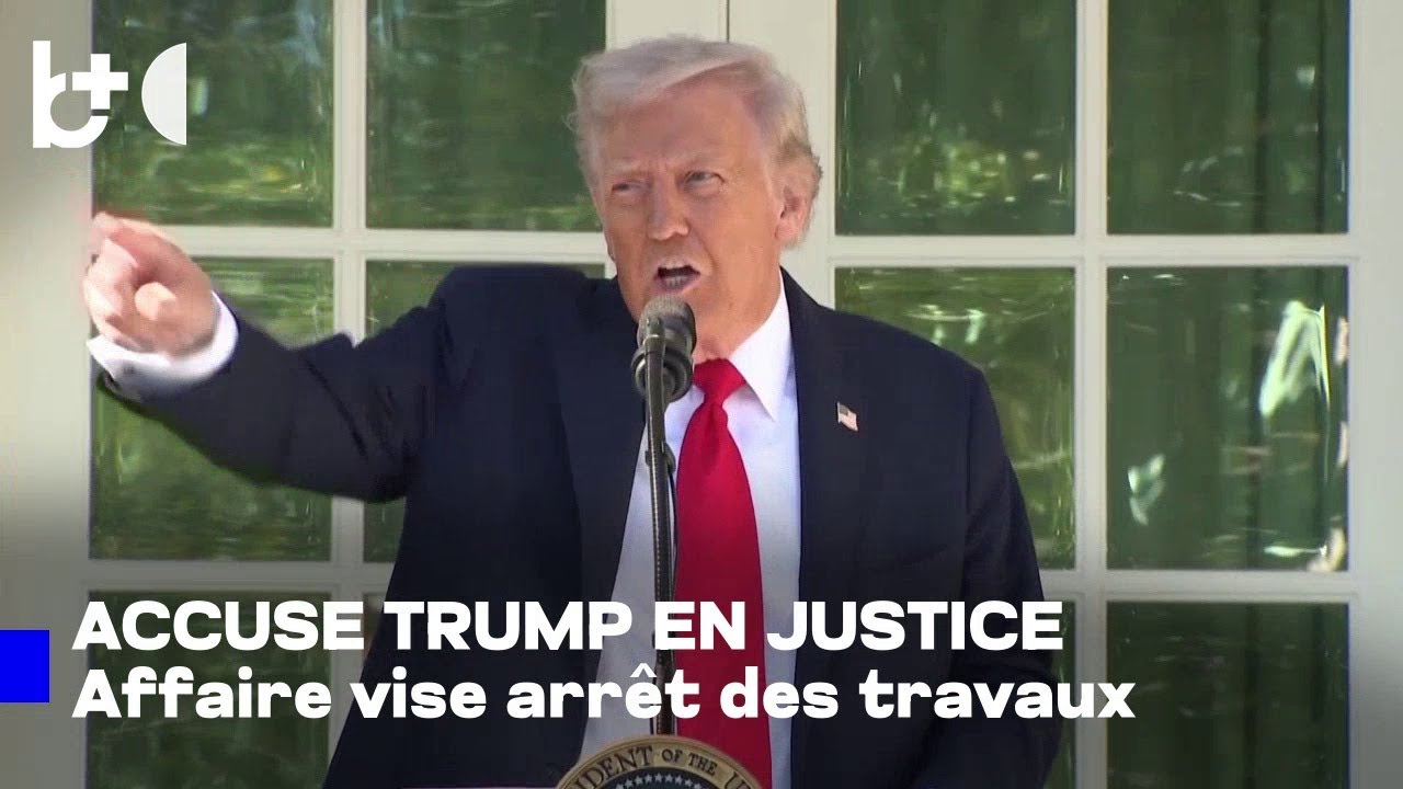 Proc&egrave;s contre Trump pour d&eacute;molition de l'aile Est de la Maison-Blanche, r&eacute;actions en salle de bal