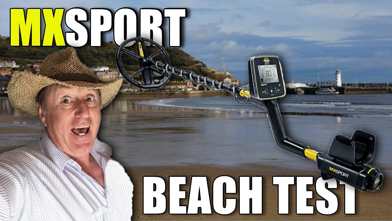 4K video: MX Sport beach test - Gold ring & silver?