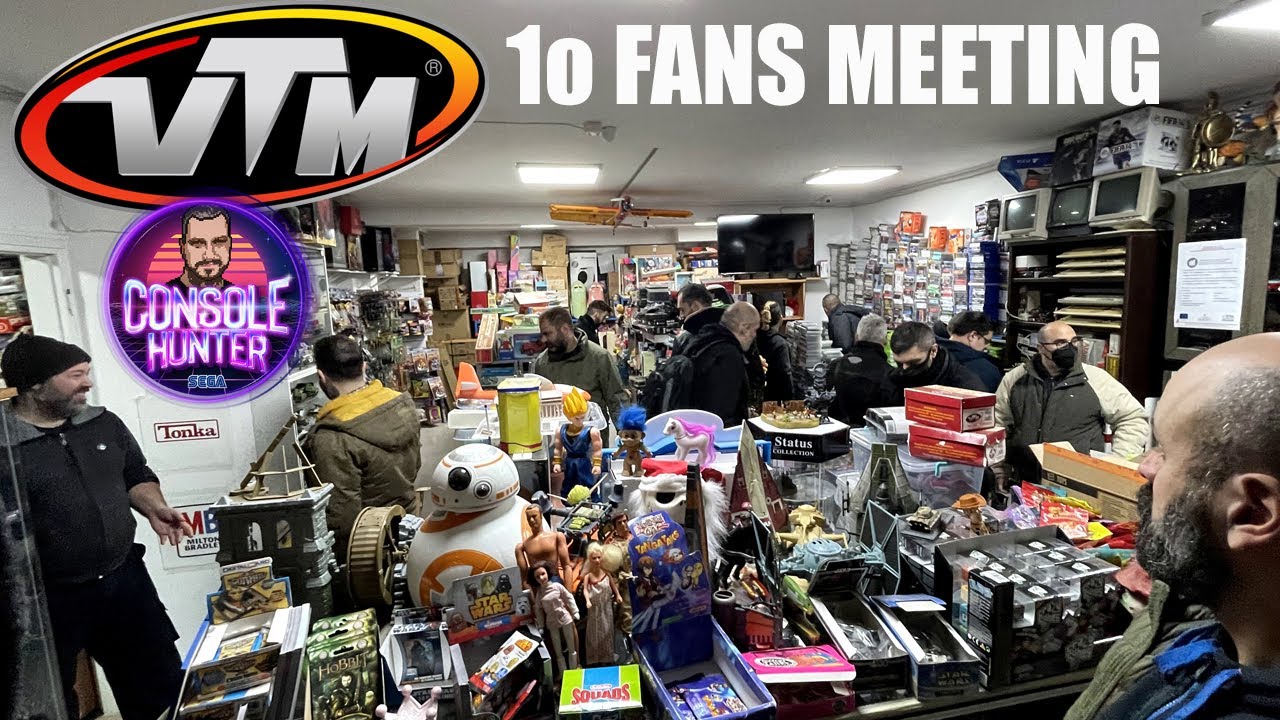 1o CONSOLE HUNTER FANS MEETING ΣΤΟ VINTAGE TOY MANIA!