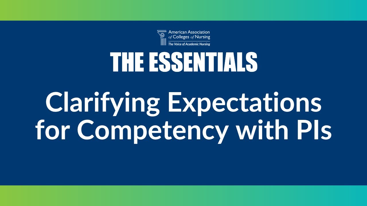 Clarifying Expectations and Advancing Competency Through Progression Indicators