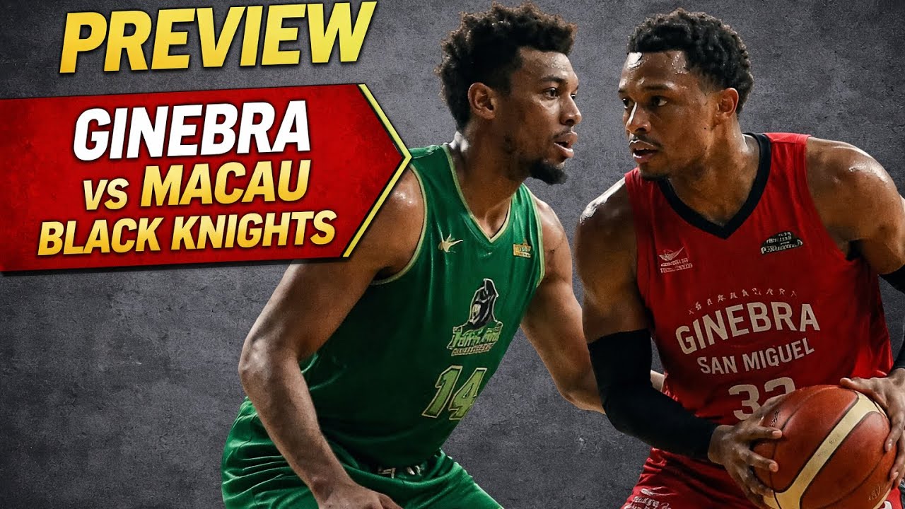 PBA UPDATE | GINEBRA VS MACAU | PREVIEW | PBA COMISSIONERS CUP 2026 