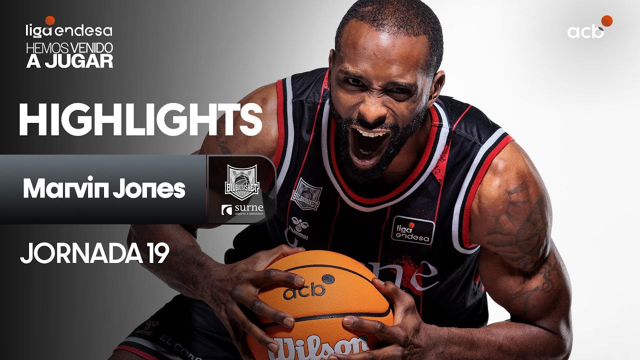 MARVIN JONES, dominant in the painting | Liga Endesa 2024-25