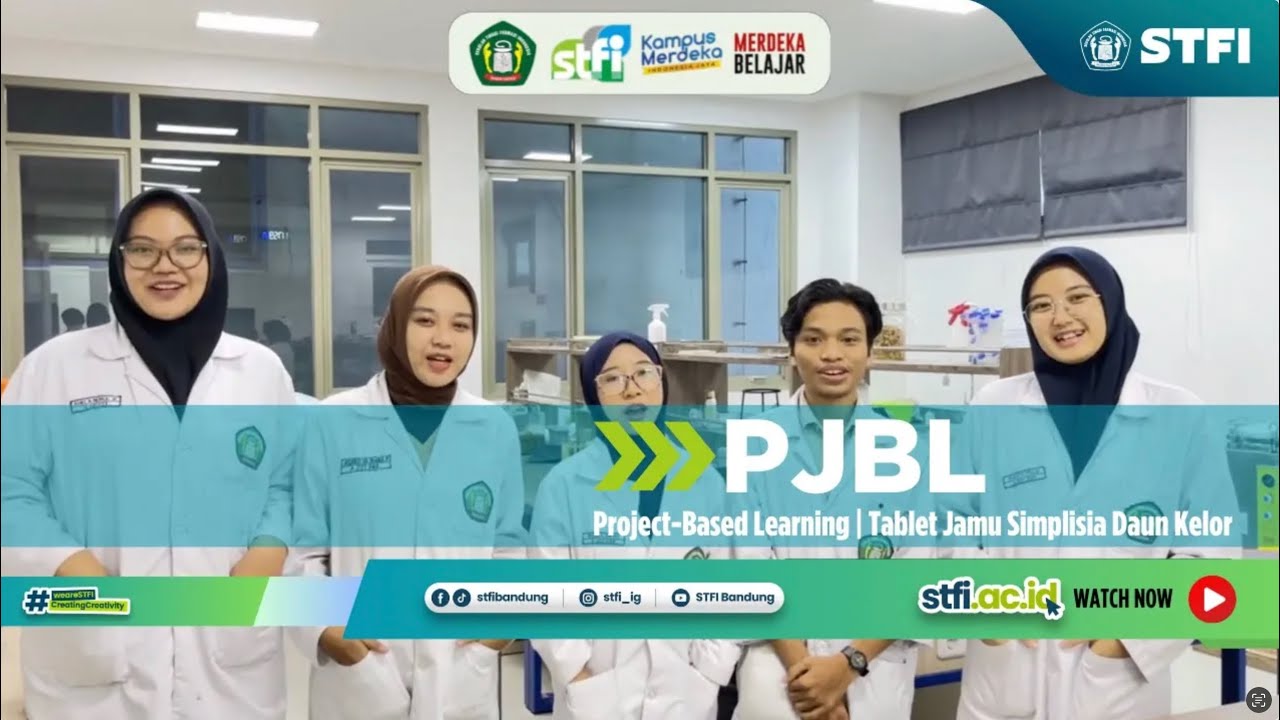 PJBL - TABLET JAMU SIMPLISIA DAUN KELOR | PENGEMBANGAN BAHAN ALAM - STFI Bandung