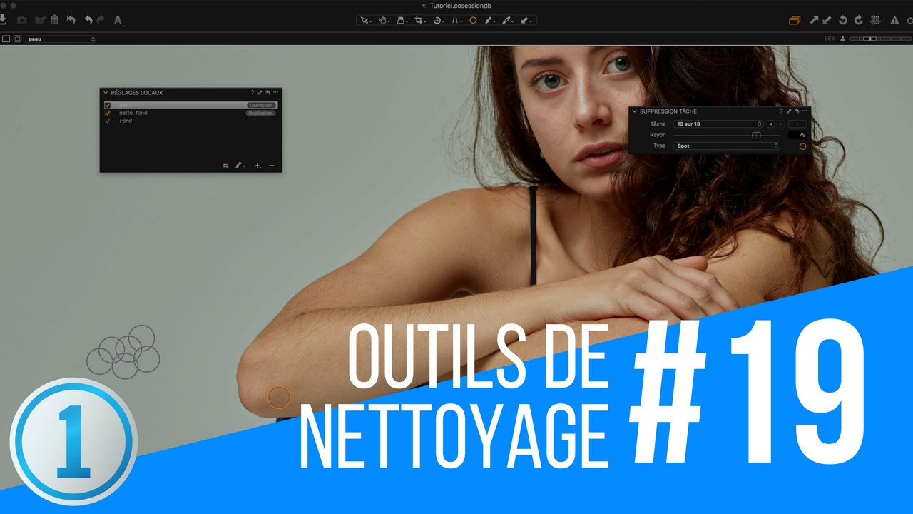 #19 - Nettoyage de Poussières et d'Imperfections dans Capture One (français)