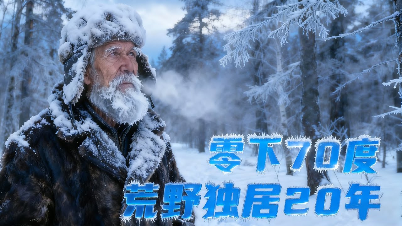 俄罗斯六旬老人，独居零下70度原始森林，与狼和熊做邻居