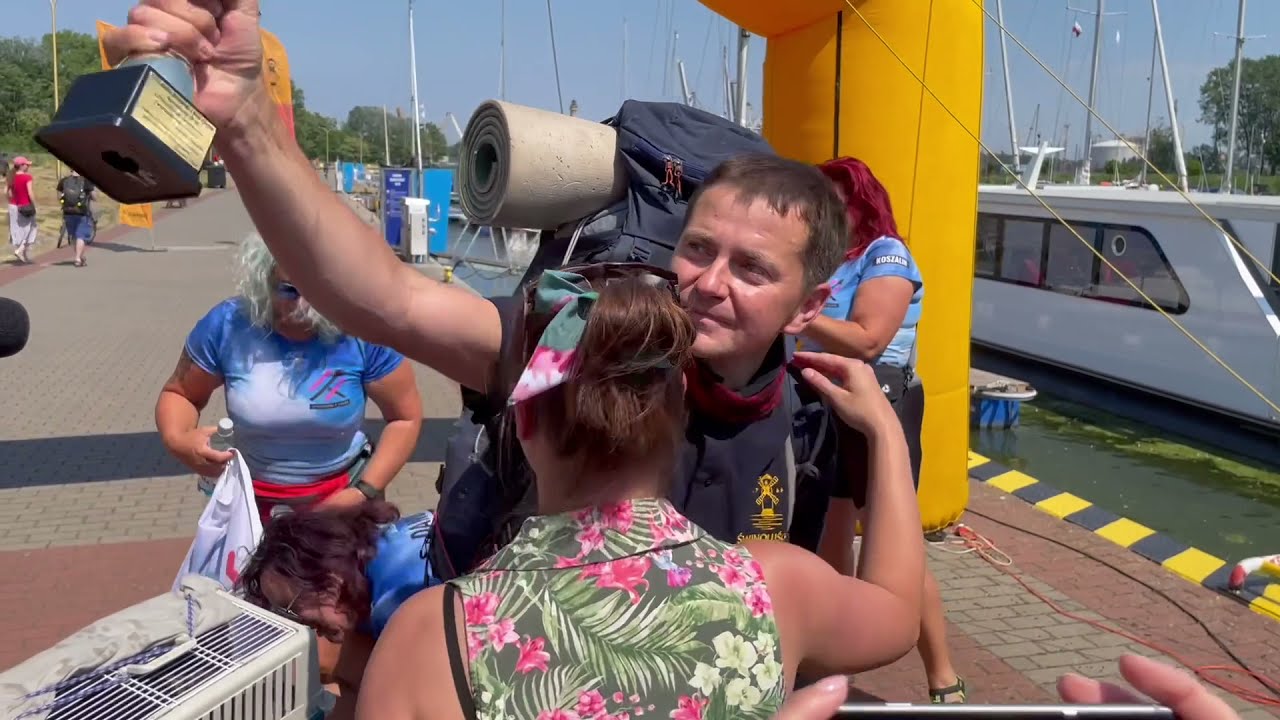 1000 kilometr&oacute;w pokonane. Jacek Balcerak dotarł do Świnoujścia