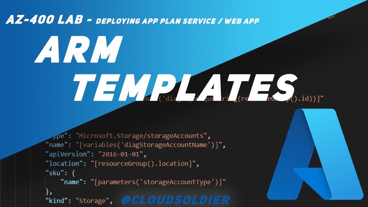 Mastering Az-400: ARM Templates For App Service And Web Apps In This Epic Lab!  No-1