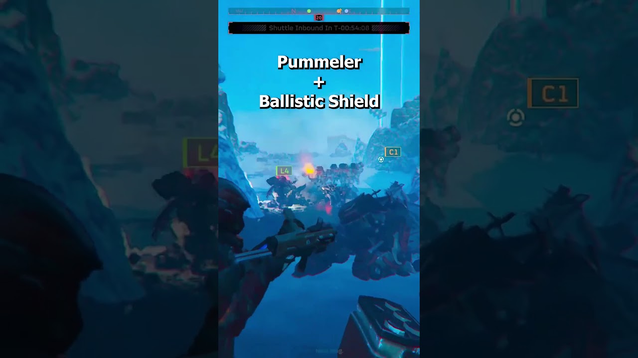 Pummeler + Ballistic Shield Combo is Awesome - Helldivers 2