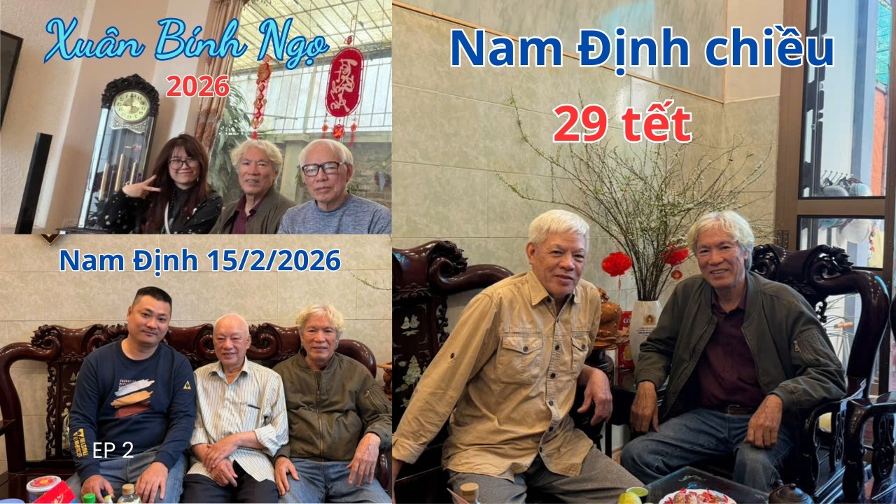 Nam Định 15/2/2026 .Chiều 29 tháng chạp Ất Tỵ