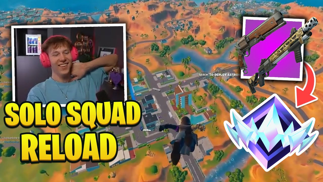 MrSavage CARRIES a Random Fill Squad Like It's Nothing in Fortnite Reload