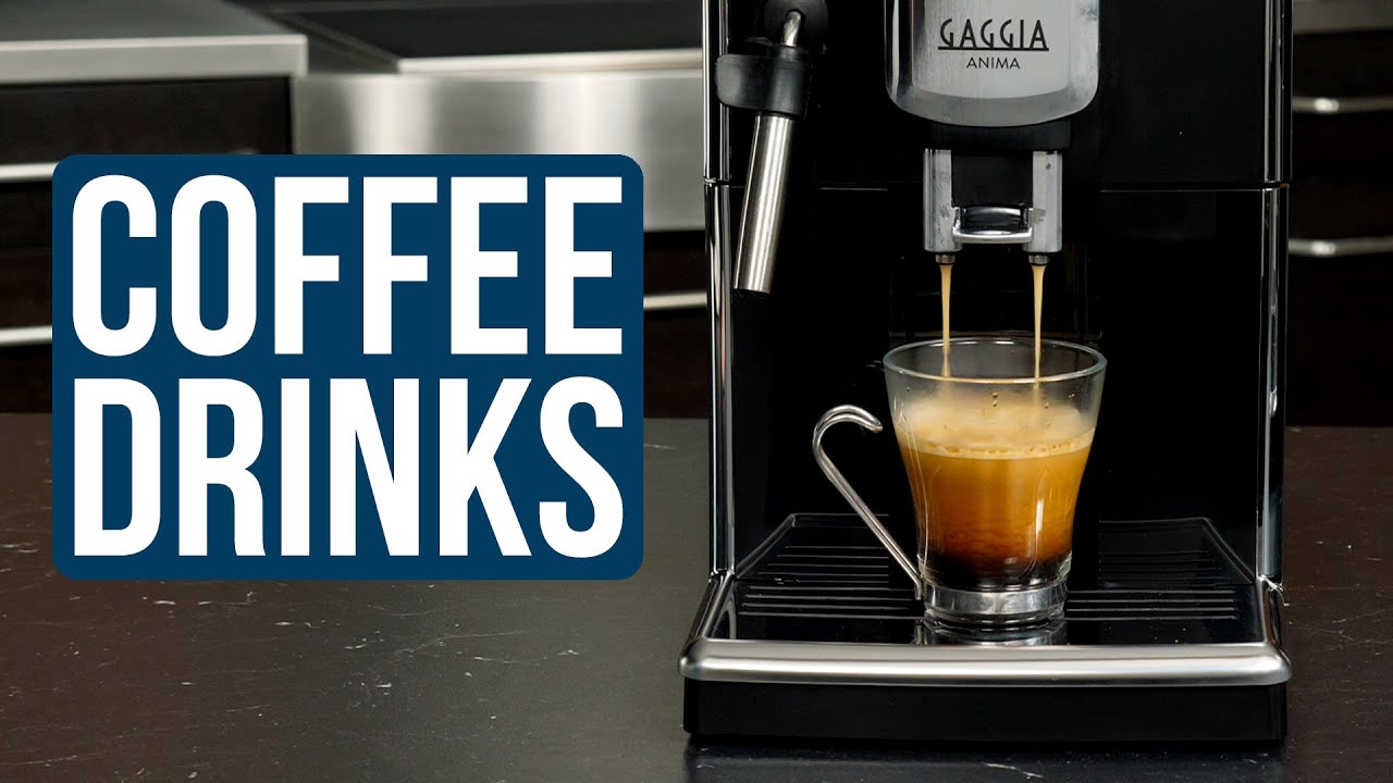 How to Customize & Brew Coffee Drinks on the Gaggia Anima Espresso Machines